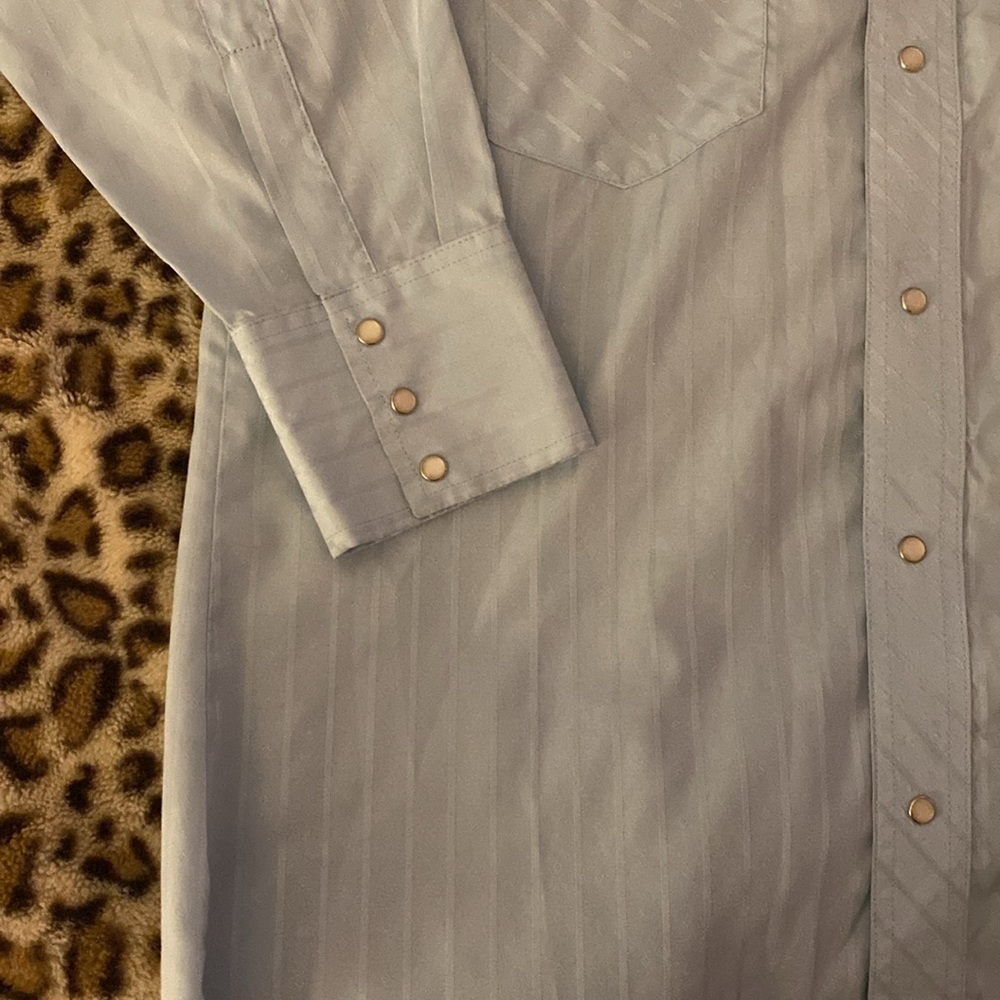 mens wrangler pearl snap - Picture 3 of 10